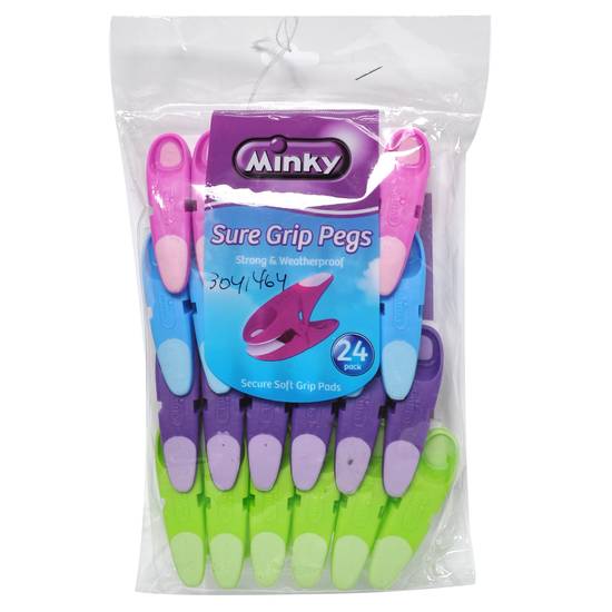 # Soft Sure Grip Clothes Pegs, 24Pc (24 pc)