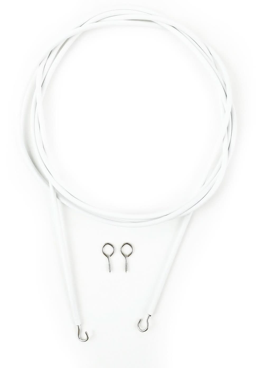 Windoware 2m Hooks and Eyes Expanding Curtain Wire Kit