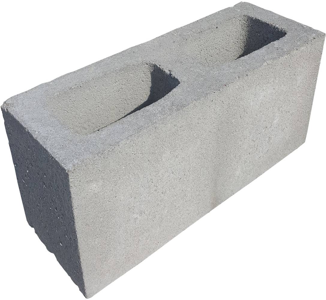 6-in W x 8-in H x 16-in L Standard Cored Concrete Block | 097089