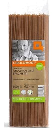 Girolomoni Organic Wholemeal Spelt Pasta Spaghetti (500g)