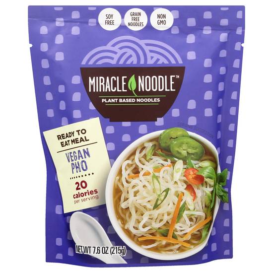 Miracle Noodle Plant Based Vegan Pho Noodles