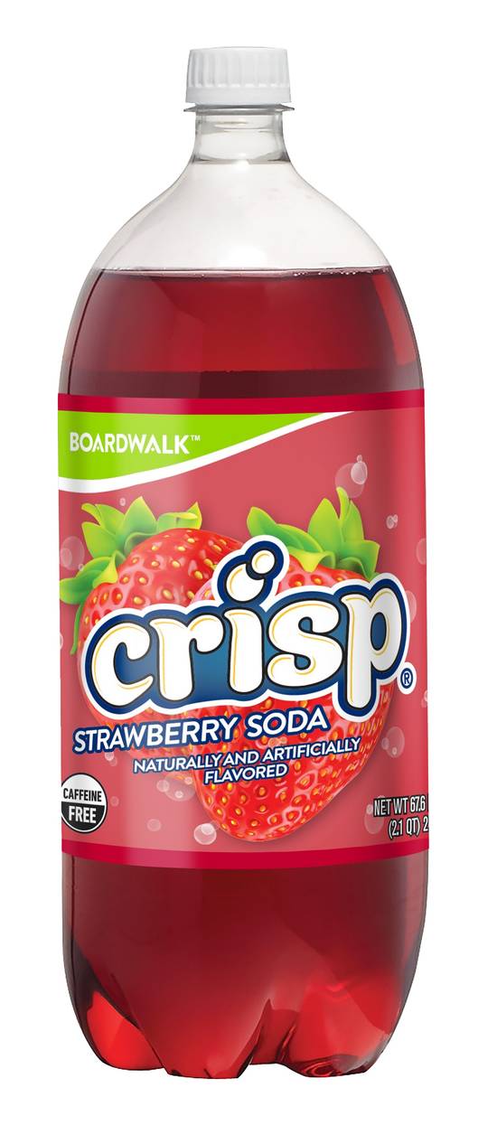 Boardwalk Crisp Soda ( 2 L) (strawberry )