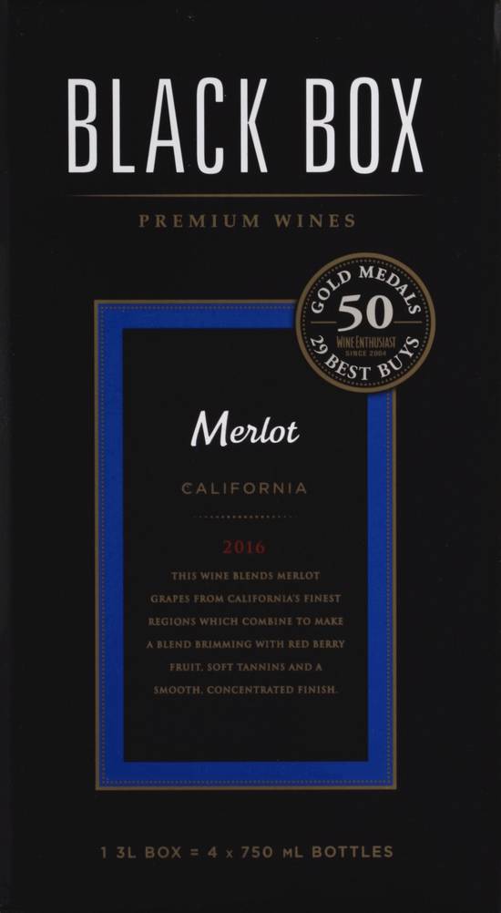 Black Box California Merlot Wine (3 L)