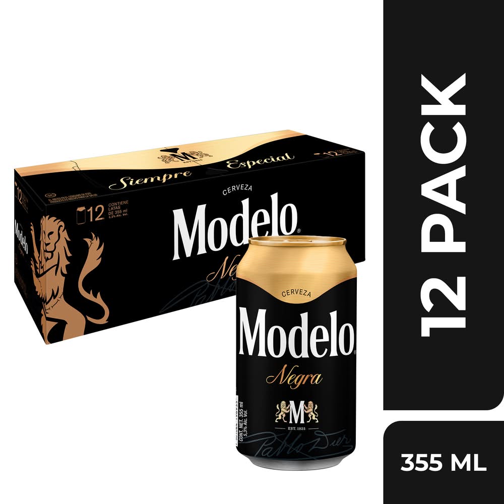 Modelo · Cerveza negra (12 x 355 ml)