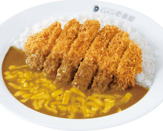 手仕込チキンカツカレー＋チーズ Hand-made chicken cutlet curry with cheese