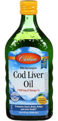 Carlson Labs Norwegian Cod Lemon Liver Oil