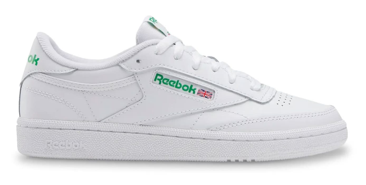 Reebok Club C 85 Sneaker - Women'S (White/Green Medium - 6)