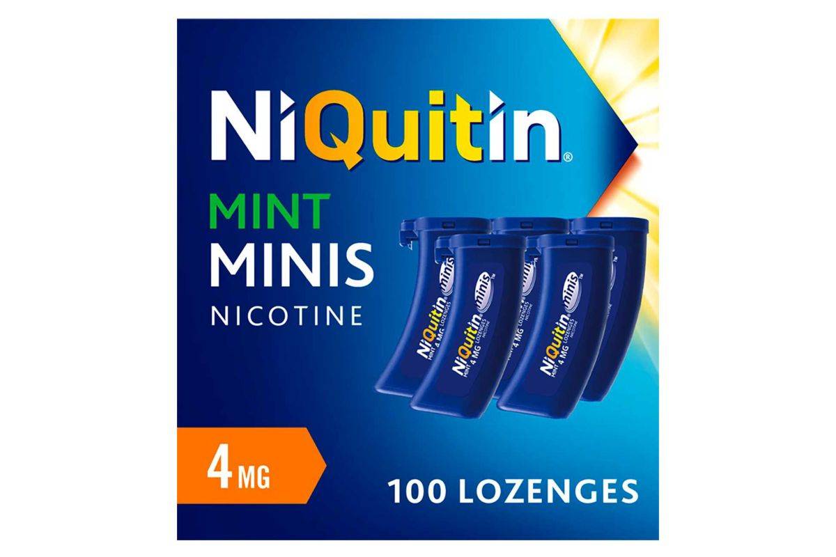 NiQuitin Minis Mint 4mg 100 Lozenges