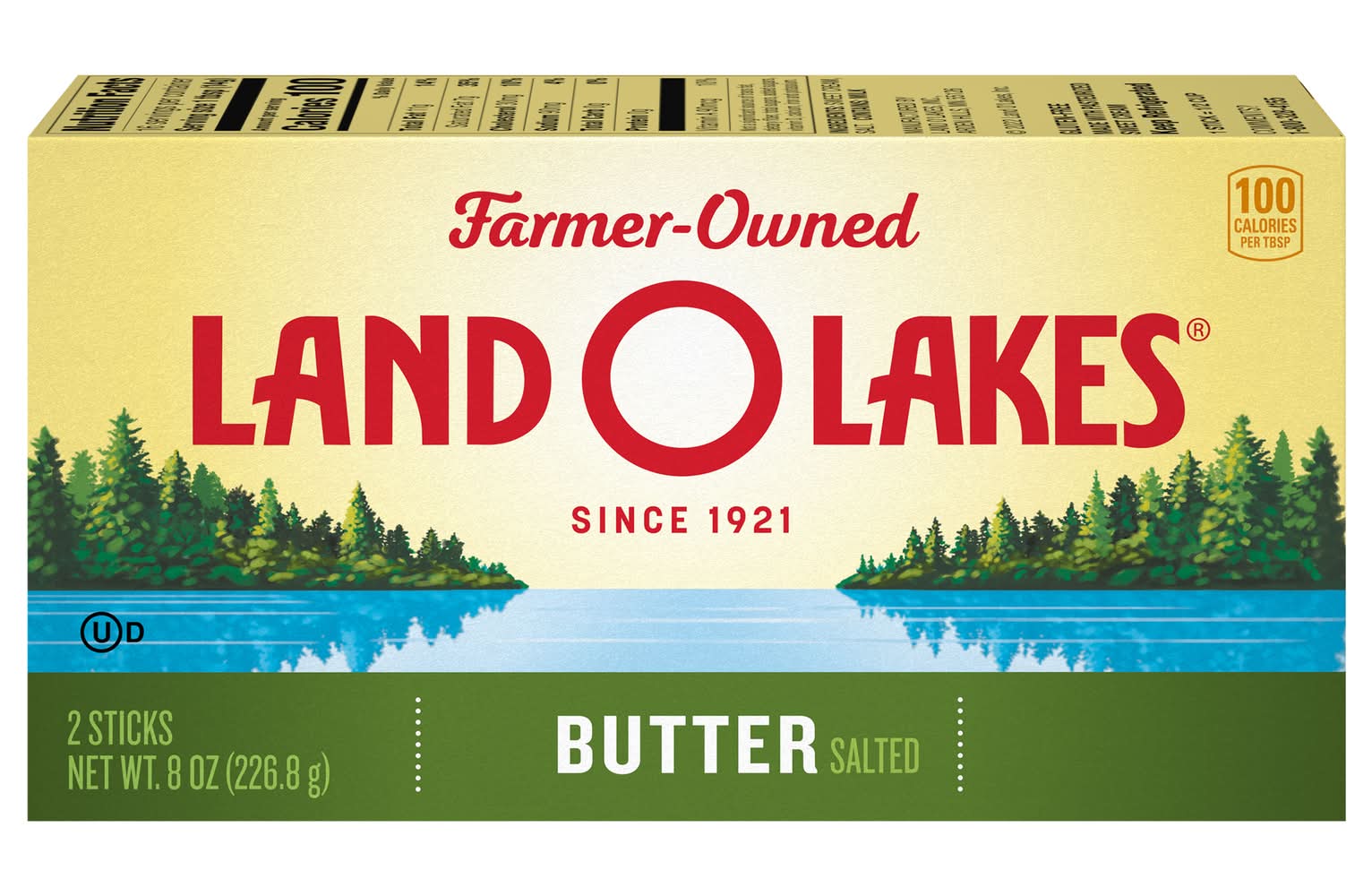 Land O'Lakes Butter, Salted (8 oz, 2 ct)