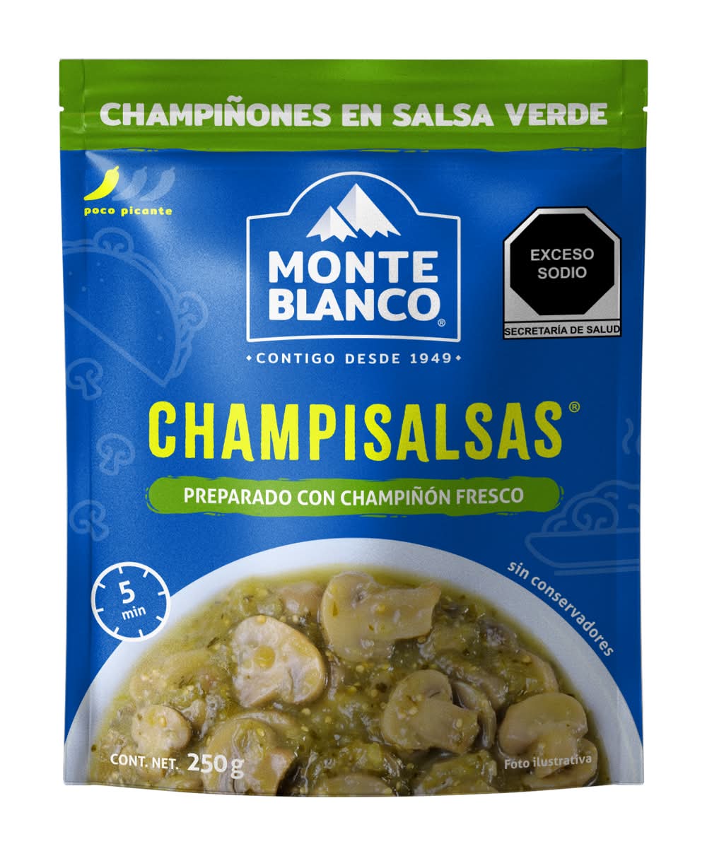 Monteblanco · Champisalsas champiñones en salsa verde (250 g)