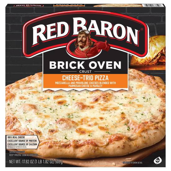 Red Baron Brick Oven Crust Cheese-Trio Pizza (17.8 oz)
