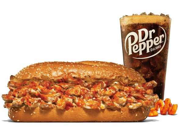 Half Pound Spicy Chicken Cheesesteak