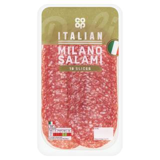 Co-Op Italian Milano Salami Slices (18 ct)