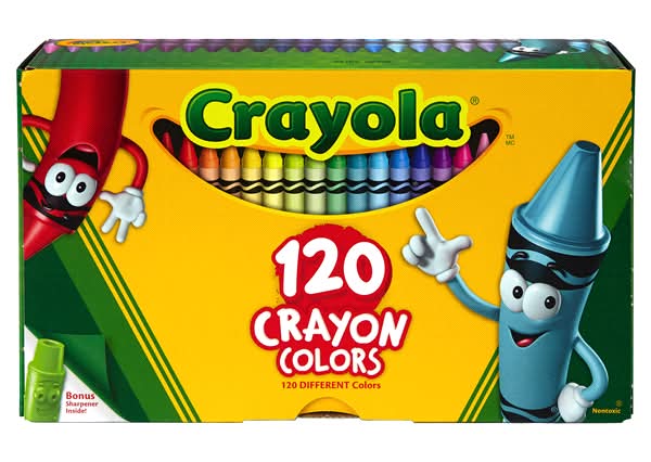 Crayola Crayon Set With Sharpener Box (762 g)