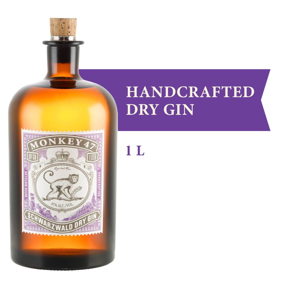 Monkey 47 Schwarzwald Dry Gin (1 L)