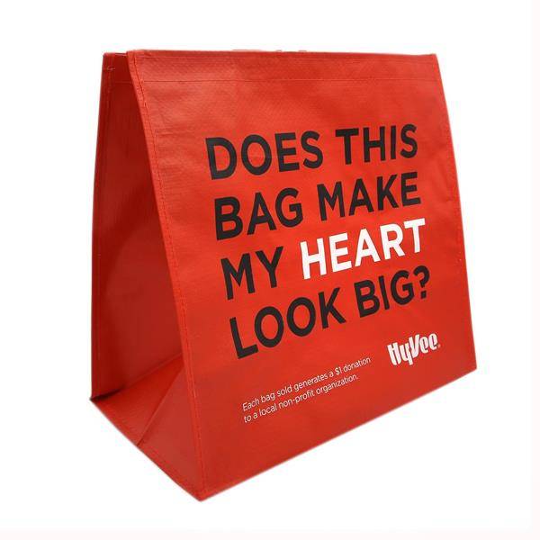 Hy-Vee Bags For My Cause Bag, Red