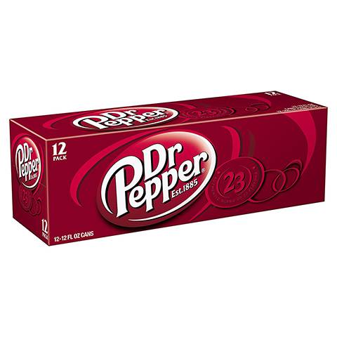 Dr Pepper 12 Pack 12oz Can