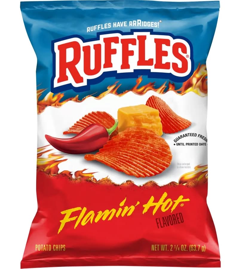 Ruffles Flamin' Hot Potato Chips