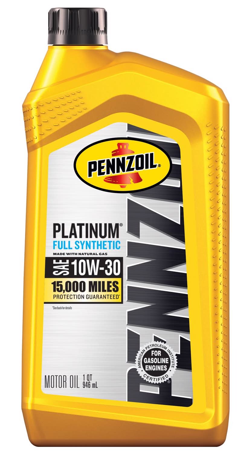 Pennzoil Platinum 10W-30 4-Cycle Synthetic Motor Oil 1 Qt 1 Pk