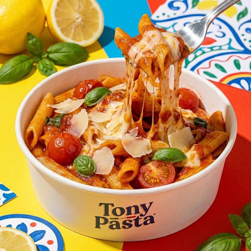 🍅 Penne Tomate & Basilic
