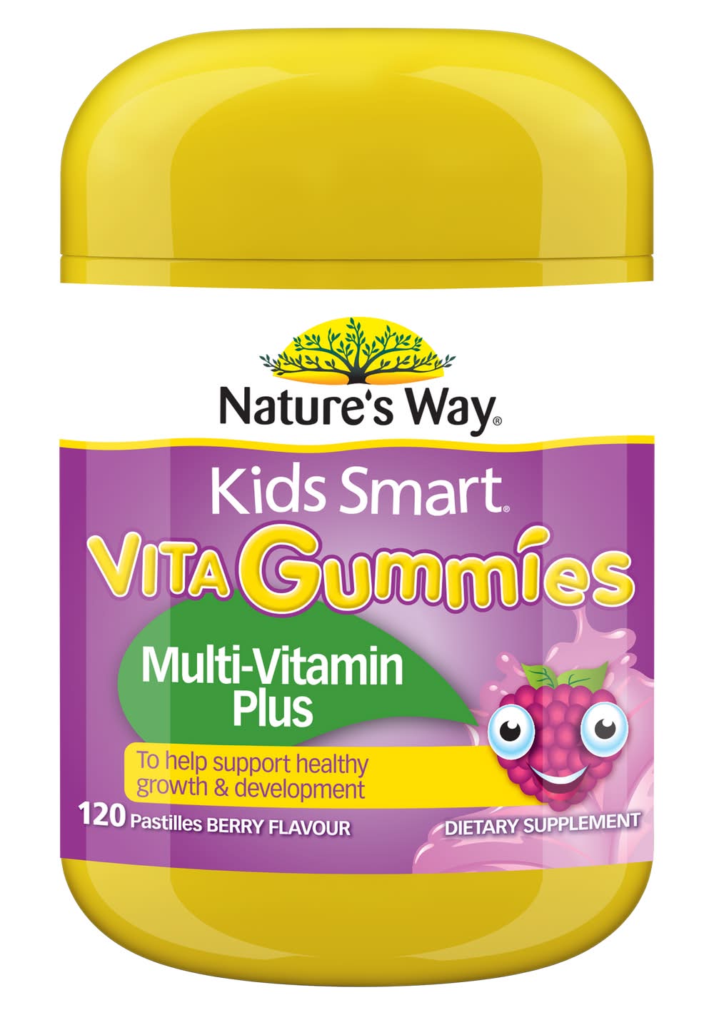 Nature's Way Kids Smart Multivitamin Vita Gummies, Berry (120 pack)