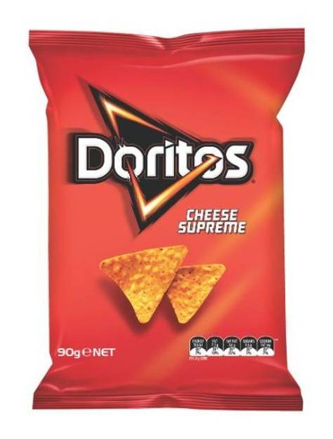 Doritos Corn Chips, Cheese Supreme (90g)