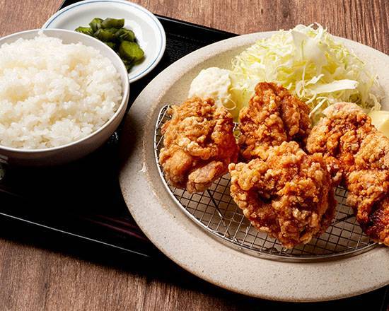 札幌ザンギ弁当 4個 Jumbo Soy Sauce Zangi Fried Chicken×4 Bento Box