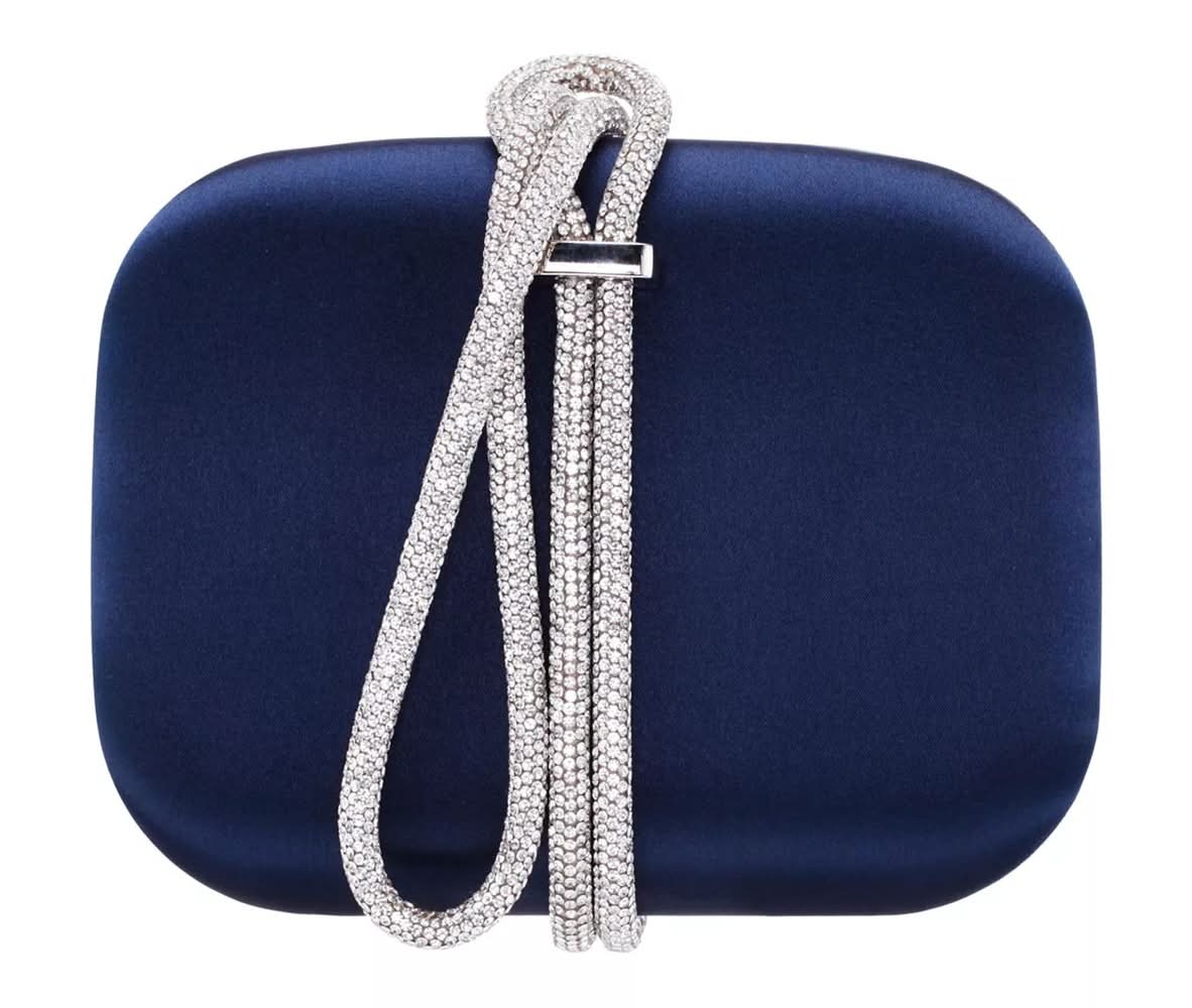 Nina Lauren Clutch (Navy One Size)