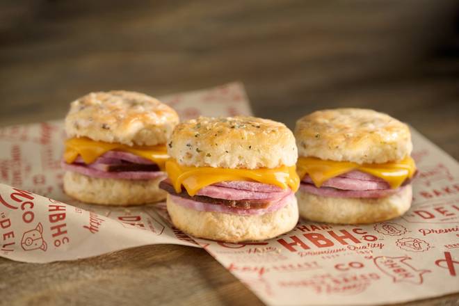 Ham & Cheddar Biscuit 3-Pack