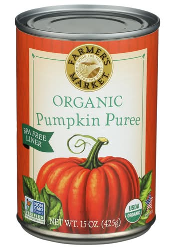 Farmer's Market Organic Pumpkin Puree