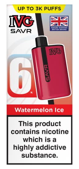 IVG Savr Watermelon Ice