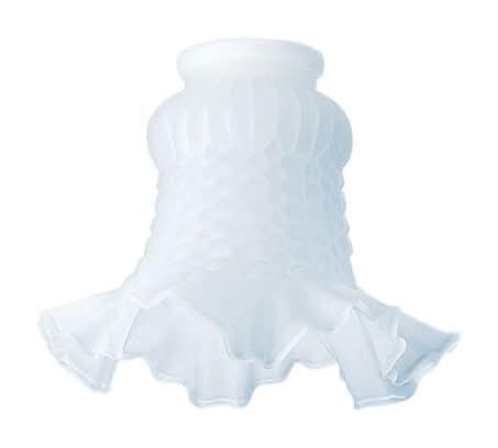 Westinghouse Vase White Glass Lamp Shade 1 Pk