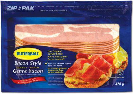 Butterball Bacon Style Turkey (375 g)