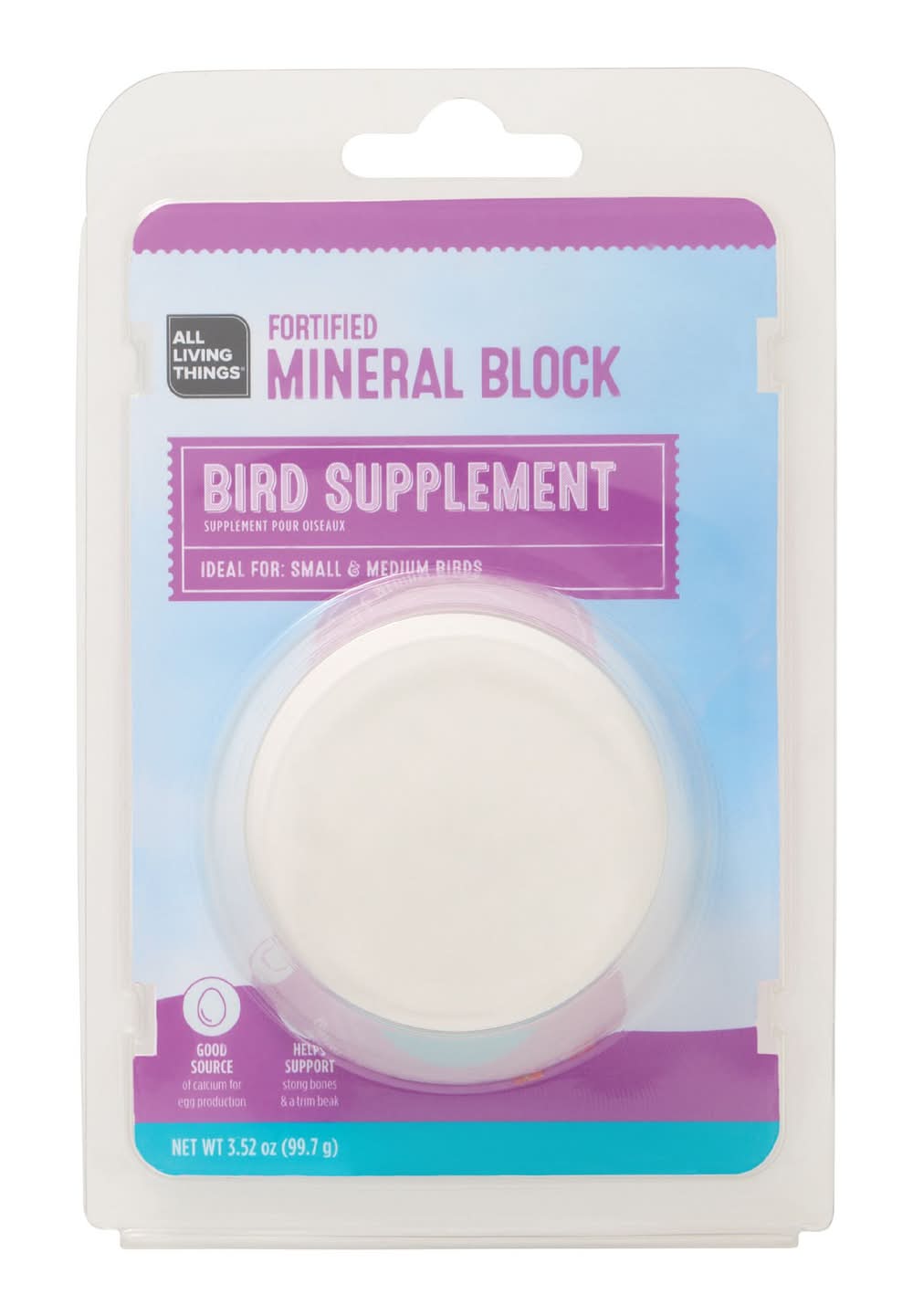All Living Things® Mineral Block (Color: Assorted, Size: 3.52 Oz)