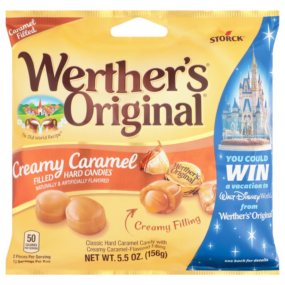 Werther's Original Filled Hard Candies, Creamy Caramel (5.5 oz)