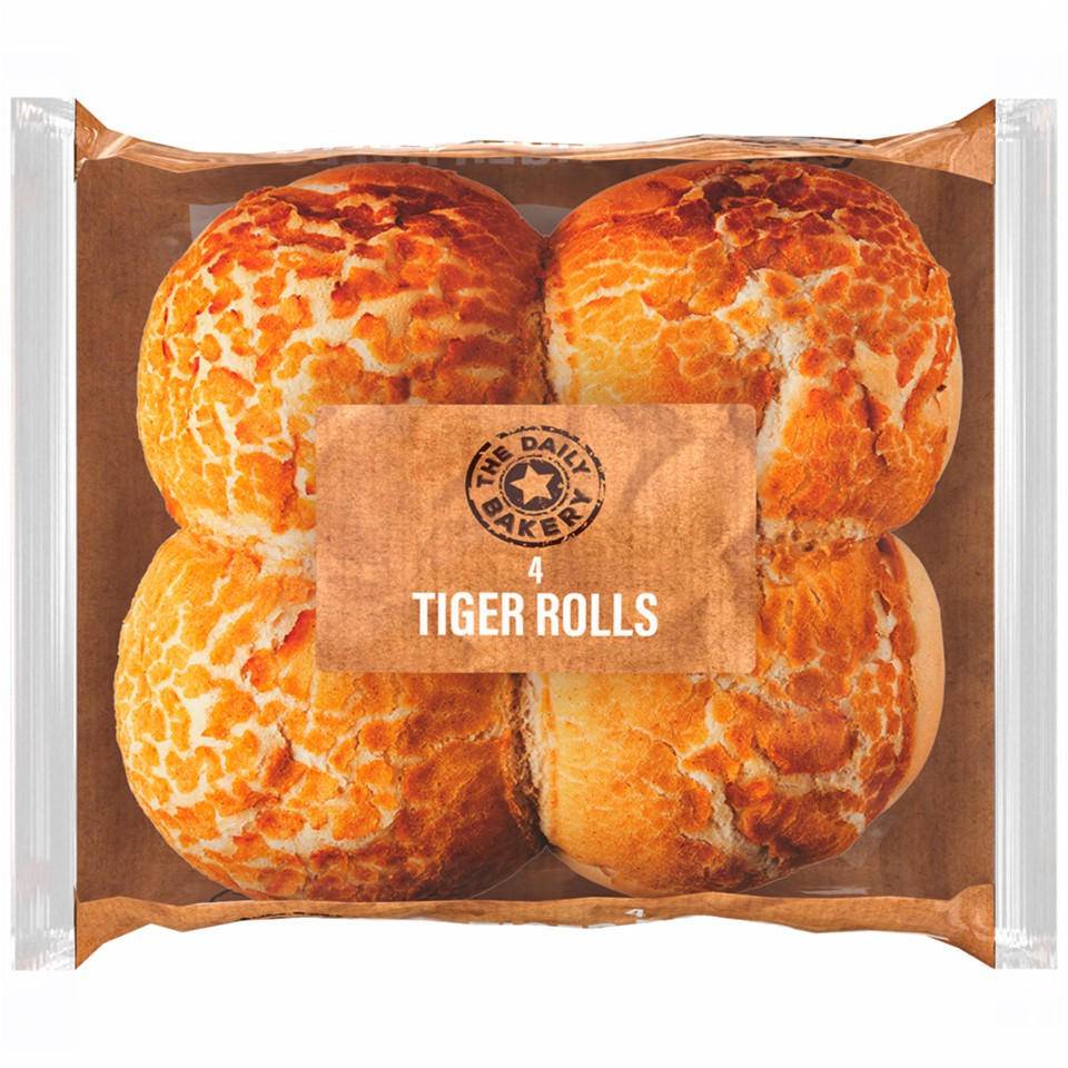 The Daily Bakery Tiger Rolls