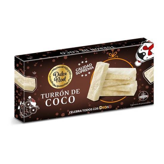 Turrón de Coco Dulce Noel Día en Caja (150 g)