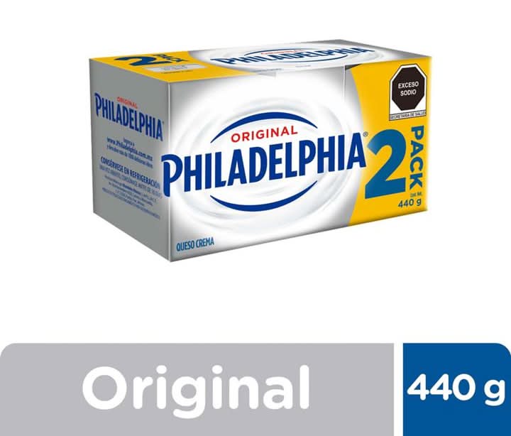 Philadelphia · Queso crema (2 x 220 g)
