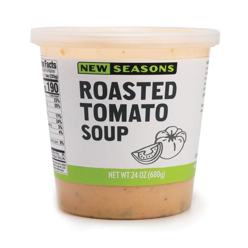 New Seasons Roasted Tomato Soup (24 oz)
