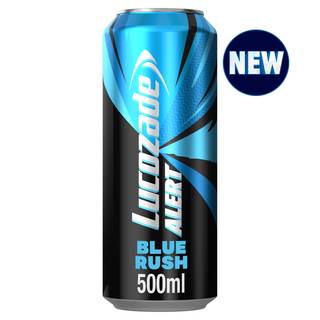 Lucozade Alert Energy Drink (500 ml) (blue rush)
