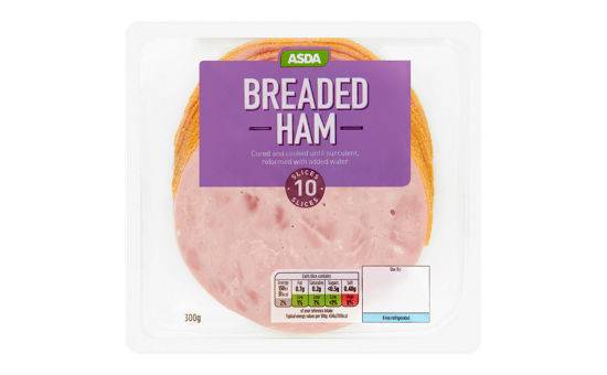 ASDA Breaded Ham Slices 300g