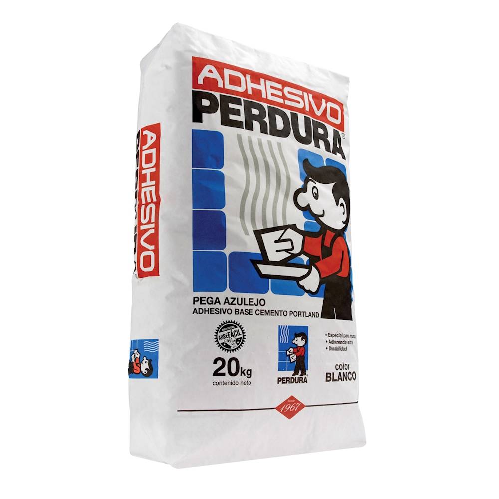 Perdura adhesivo blanco (costal 20 kg)