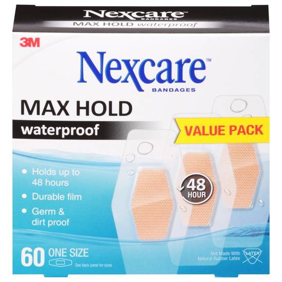 Nexcare Value pack Max Hold Waterproof Bandages
