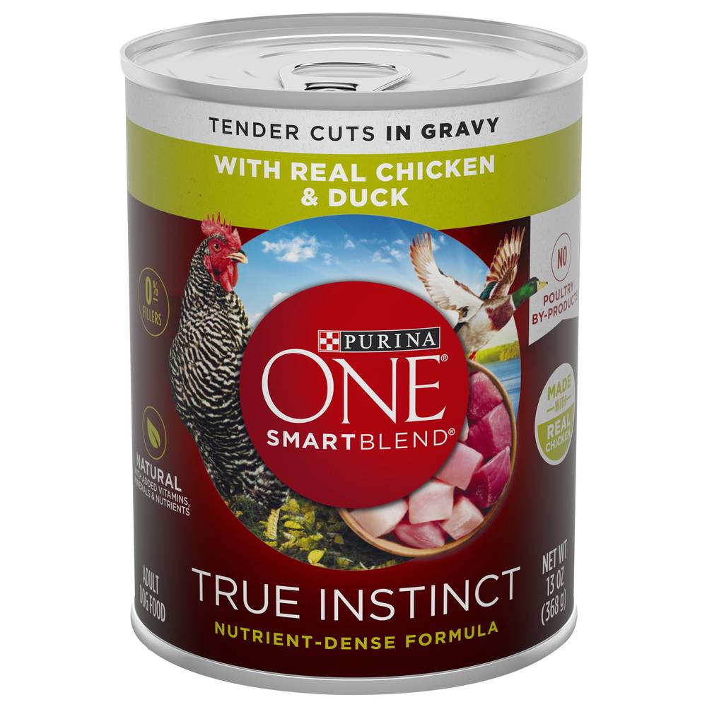 Purina One True Instinct Chicken & Duck Dog Food (13 oz)