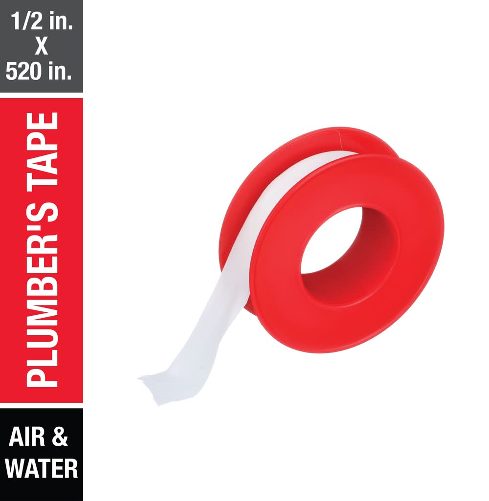 Oatey 0.5-in x 520.0-in Plumber's Tape