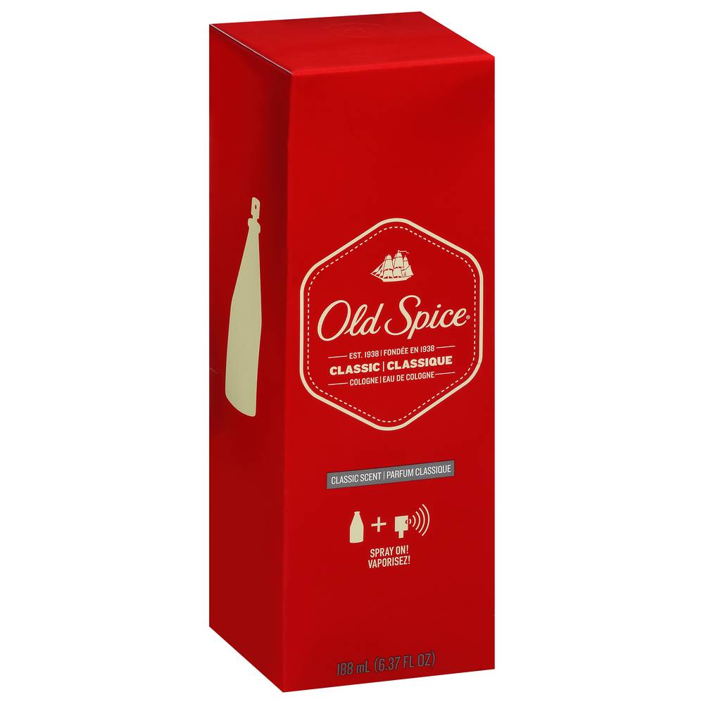 Old Spice Men's Cologne Spray Classic (6.37 fl oz)