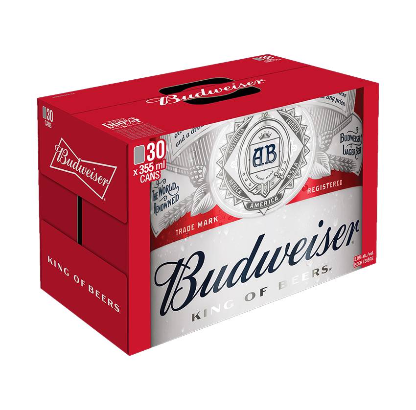 Budweiser  (30 Cans, 355ml)