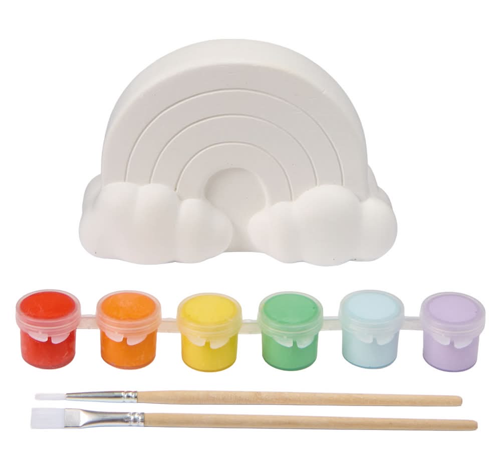 Pembrook Paint-Your-Own Figurine - Rainbow