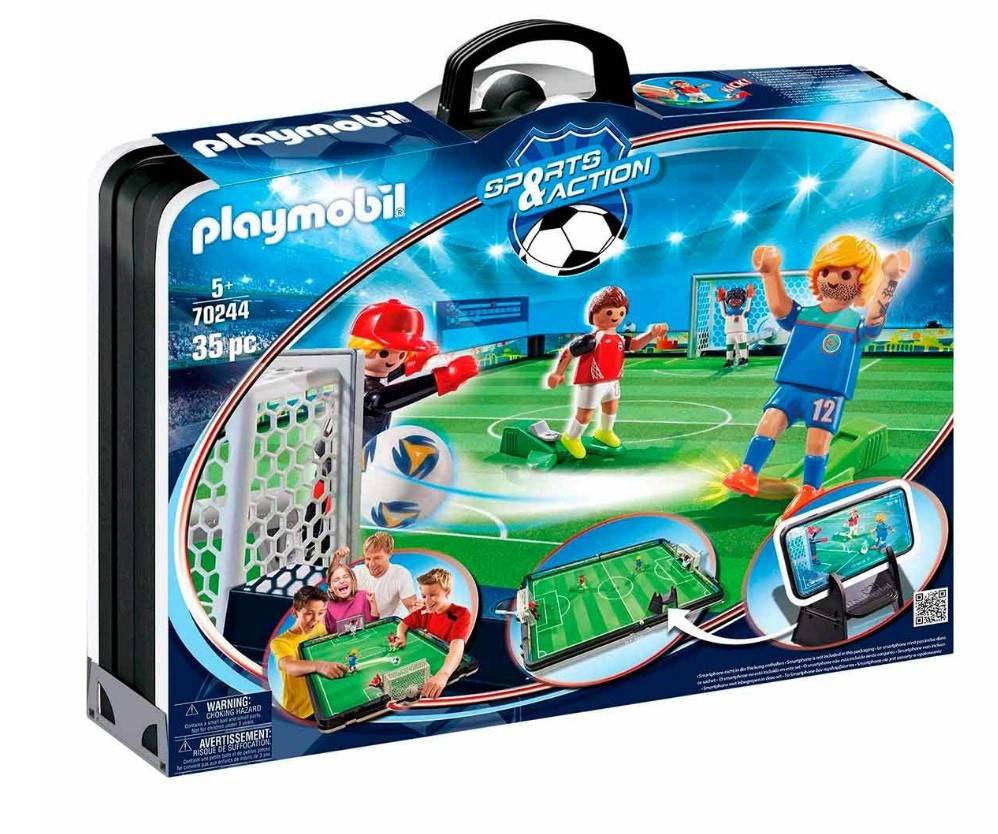 Playmobil Maletin campo de futbol sports actions 70244 Delivery Near Me Order Online Uber Eats