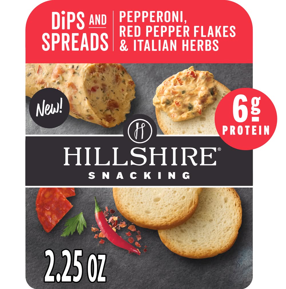Hillshire Pepperoni Red Pepper Flakes Dips & Spreads (2.25 oz)